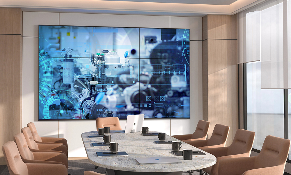 65-inch Innolux 3.5mm LCD Video Wall